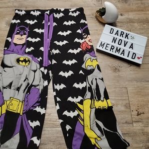 Batman and Batgirl Pajama Bottoms